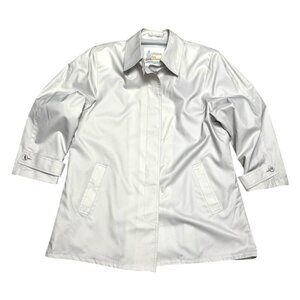 LONDON FOG Vintage Y2K Lightweight Business Casual Spring Fall Coat Jacket Large